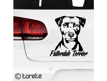 Patterdale terrier stickers aufkleber