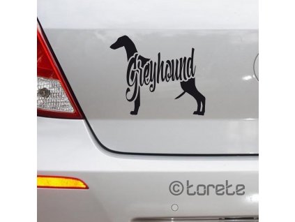 greyhound sticker aufkleber nalepka