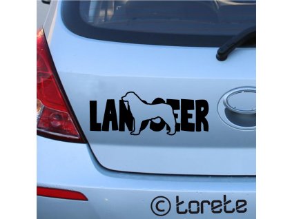 Landseer stickers aufkleber nalepka