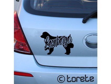 leonberger nalepka sticker aufkleber