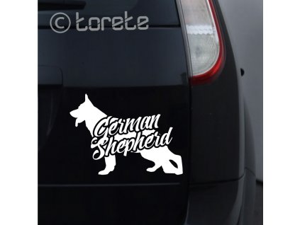 German Shepherd sticker - Deutscher Schäferhund aufkleber - German Shepherd  sticker