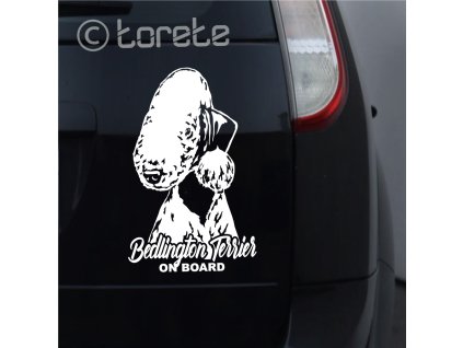 Bedlington Terrier terier sticker