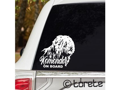 KOMONDOR sticker