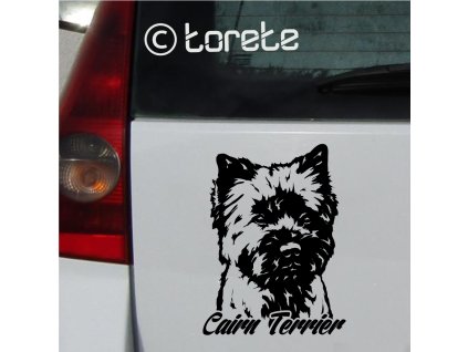 Cairn Terrier sticker aufkleber