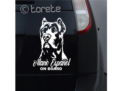 Alano Espanol sticker