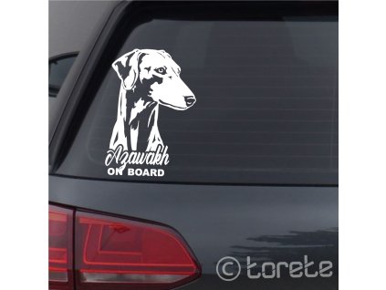 Azawakh sticker