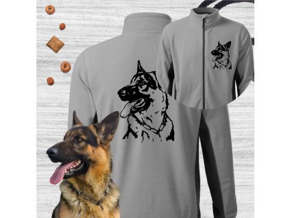 pánská fleece mikina s potiskem podle fotky _ mikina se psem _ Hoodie mit Hund _ sweatshirt with a dog_ mikina s fotkou