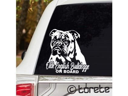 Olde English Bulldogge Old OEB sticker