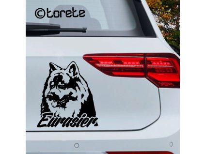 Eurasier Eurázsiai nálepka sticker aufkleber