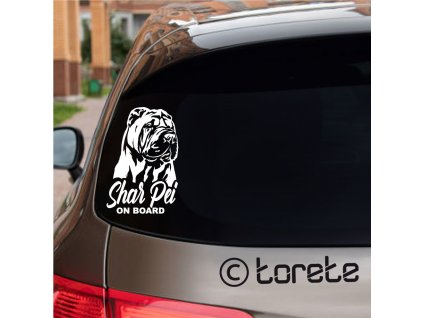 Shar Pei sticker nalepka