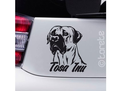 tosa inu nalepka sticker aufkleber  naklejka na samochód    autómatrica  autocollant de voiture