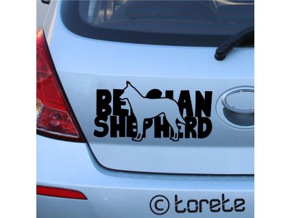 Belgian Shepherd malinois sticker