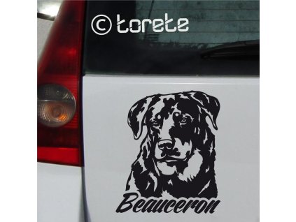 Beauceron sticker - Beauceron aufkleber - Beauceron nalepka