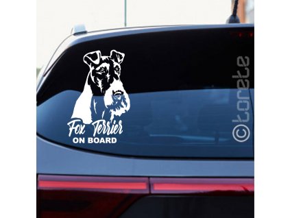 Fox Terrier sticker