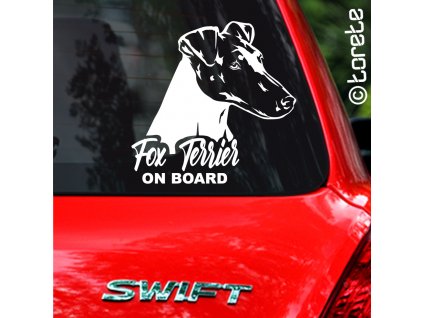 Fox Terrier sticker