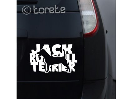 Jack Russell teriér nálepka-Jack Russell Terrier Aufkleber sticker