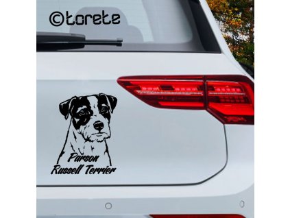 Parson Russell Terrier sticker aufkleber