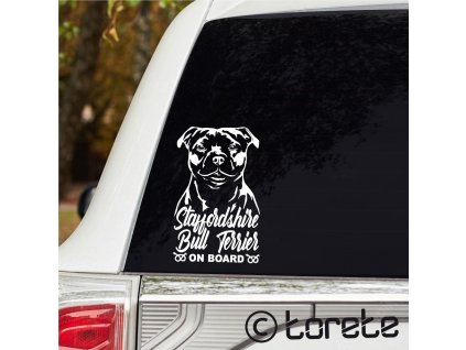 Staffordshire Bull Terrier bullterrier sticker