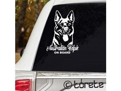 Australian Kelpie stickers