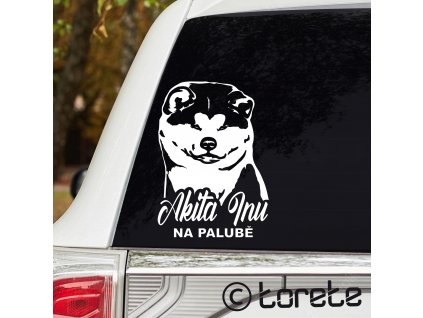 Akita Inu nálepka-Akita Inu Aufkleber - Akita Inu sticker