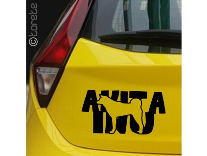 Akita Inu nálepka-Akita Inu Aufkleber - Akita Inu sticker