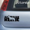 australska kelpie nalepka Australian Kelpie sticker