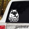 Wolfsspitz Aufkleber