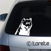 shiba inu aufkleber nalepka sticker