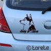 Autocollant Husky de Sibérie