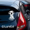 Dalmatien autocollant de voiture