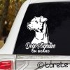 argentinska doga nalepka dogo argentino