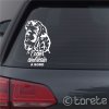 Cocker américain autocollant de voiture
