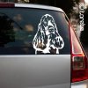 English Cocker Spaniel sticker Anglický kokršpaněl nálepka Englische Cocker Spaniel Aufkleber