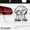 Bichon frise Aufkleber - Bichon frise sticker