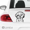 Bišonek nálepka - Bichon frise Aufkleber - Bichon frise sticker -