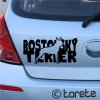 Bostonský terier nálepka
