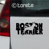 Bostonský terier nálepka-Boston Terrier Aufkleber sticker