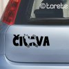 Čivava nálepka