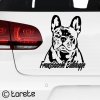 Französische Bulldogge Aufkleber