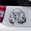 Kavalír King Charles španiel lepka - Kavalír King Charles španěl nálepka - Cavalier King Charles Spaniel aufkleber sticker