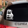 Pug sticker