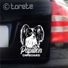 Papillon sticker