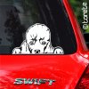 Pudl nálepka - Pudel Aufkleber - poodle sticker