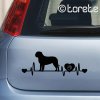 Bordeauxská doga - Bordeauxdogge Aufkleber