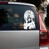 briard nalepka sticker aufkleber