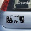 Flanderský bouvier nalepka