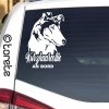 Kurzhaarcollie aufkleber