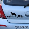 Kolie – nálepka - Collie Aufkleber sticker