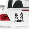 German Shepherd sticker - Německý ovčák  nálepka - Deutscher Schäferhund Aufkleber