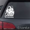 Naklejka sheltie